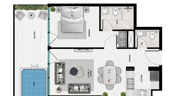 Samana Barari Lagoons от SAMANA Developers в Маджане – привлекательный вариант жилья в Маджане