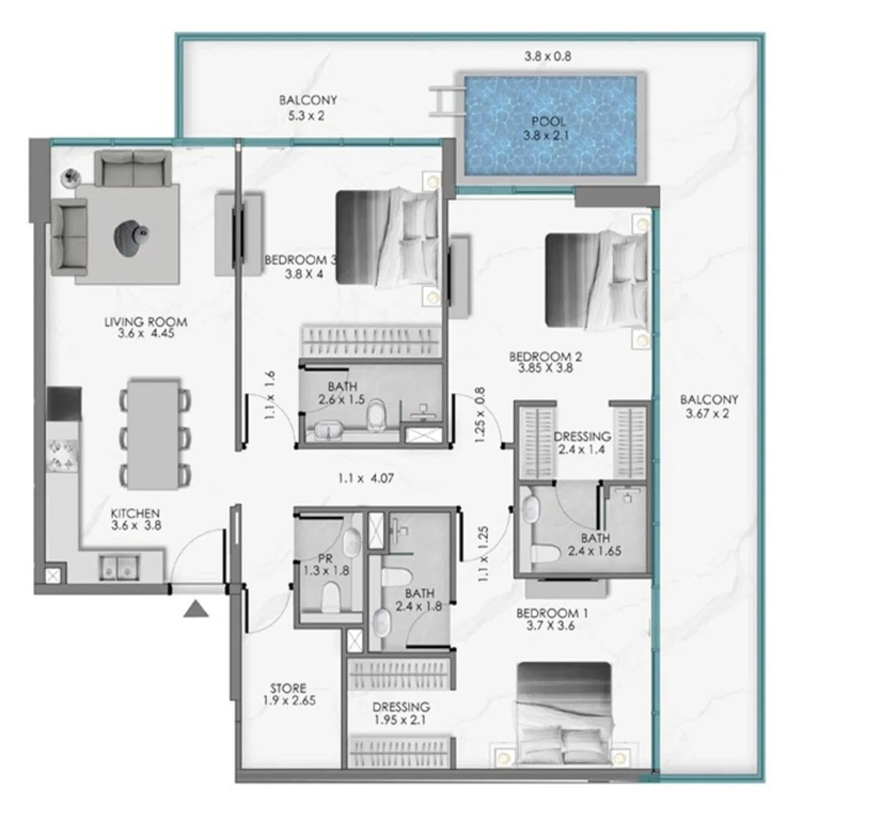 Samana Ocean Bay at Dubai Islands – Apartments with Beautiful Sea-side Panoramas