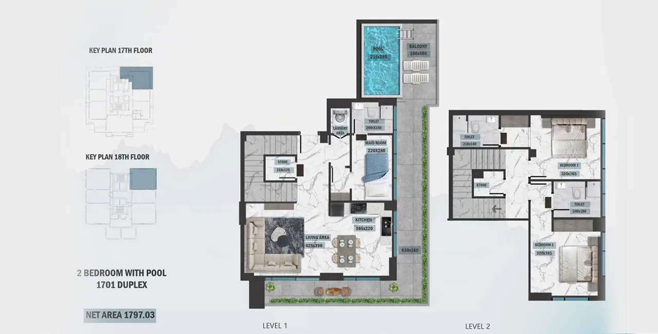 Samana Waves Phase 2 – Extravagant Duplex Apartments