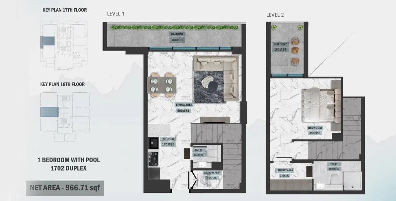Samana Waves Phase 2 – Extravagant Duplex Apartments
