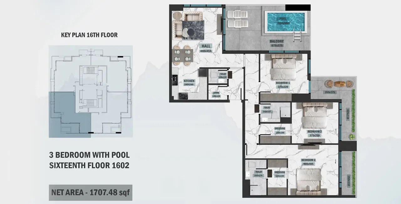 Samana Waves Phase 2 – Extravagant Duplex Apartments