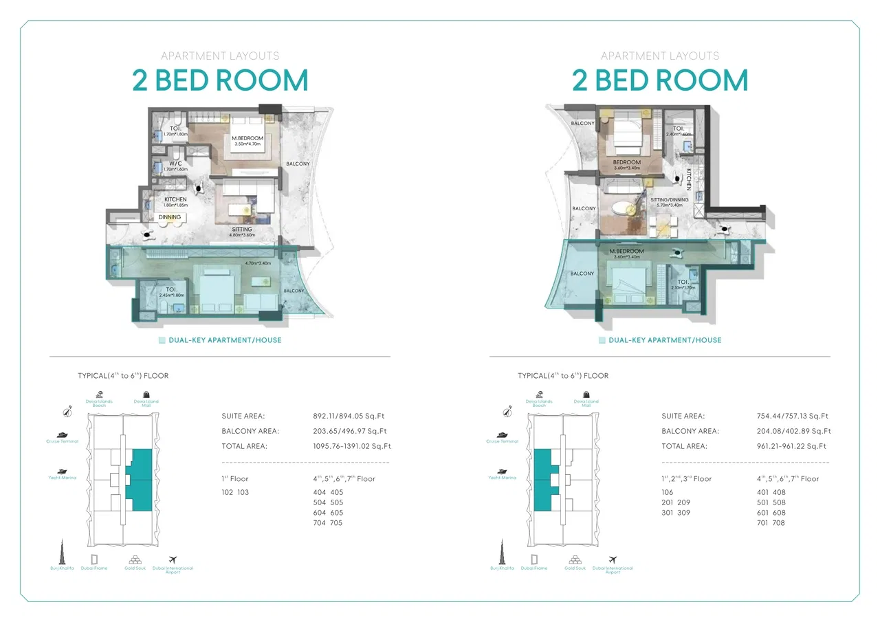 شقق ستام نوتيس السكنية في جزر دبي - عيش حياة فاخرة على الشاطئ