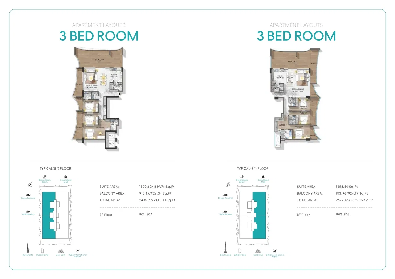 شقق ستام نوتيس السكنية في جزر دبي - عيش حياة فاخرة على الشاطئ