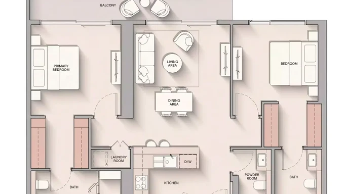 Hillgate Эллингтона в Dubai Silicon Oasis