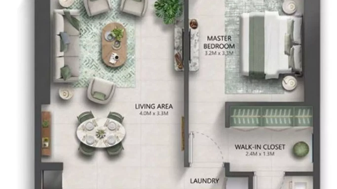 Mural от Beyond – Signature Collection, мезонеты и пентхаусы в Maritime City