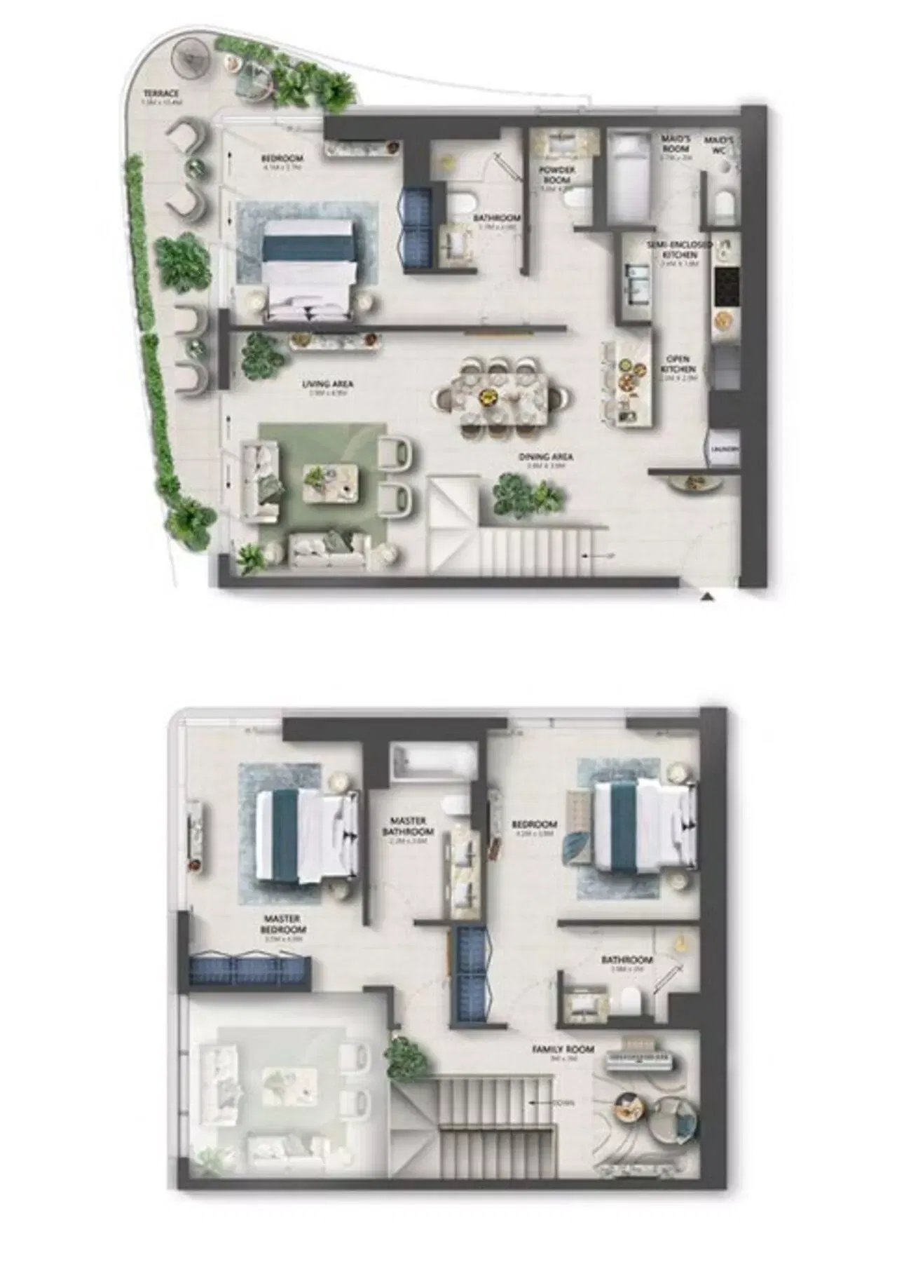 الجدارية من بيوند - مجموعة سيجنيتشر، شقق دوبلكس وأجنحة بنتهاوس في ماريتايم سيتي
