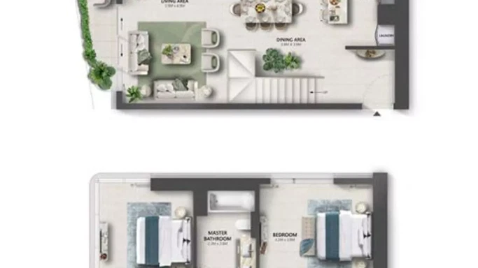 Mural от Beyond – Signature Collection, мезонеты и пентхаусы в Maritime City