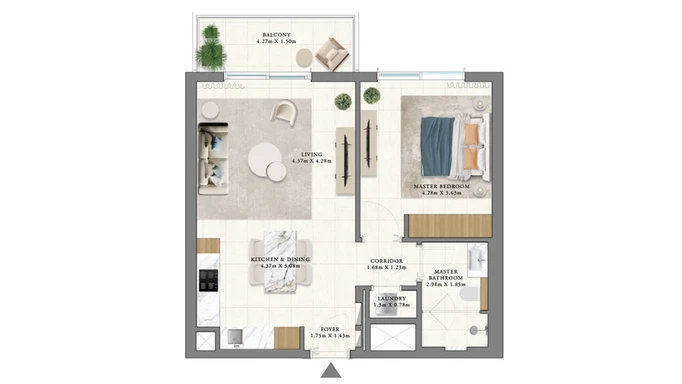 Vida Residences Club Point: оазис эйфории в жилом комплексе Dubai Hills Estate.