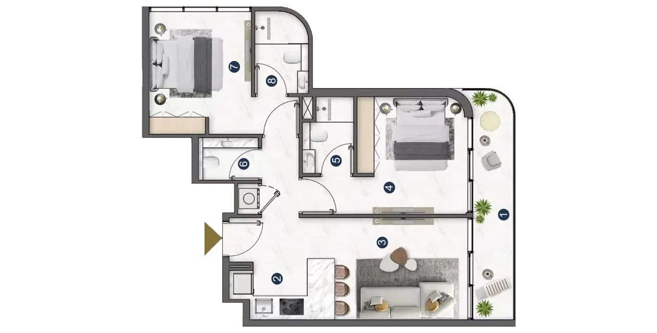 Voxa by Pantheon – Fully Furnished Apartments with Built-in Fittings