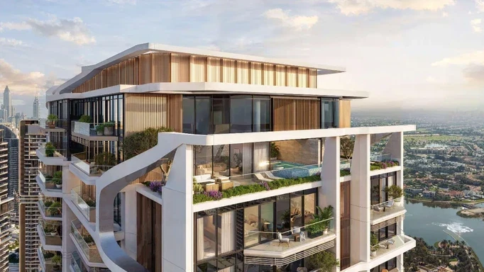 Eltiera Heights at Jumeirah Islands – Sleek Penthouses with Biophilic Design and Wellness-Centric Luxury