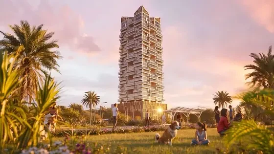 Жилой комплекс Gharbi II от Rabdan Developments – шедевр архитектуры в районе JVC.