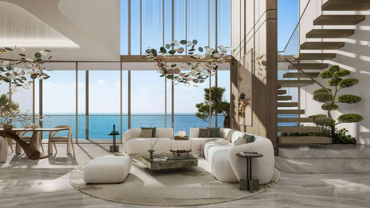 هادو في جزر دبي في سيورا – مساكن شاطئية مستوحاة من فلسفة إيكيجاي اليابانية