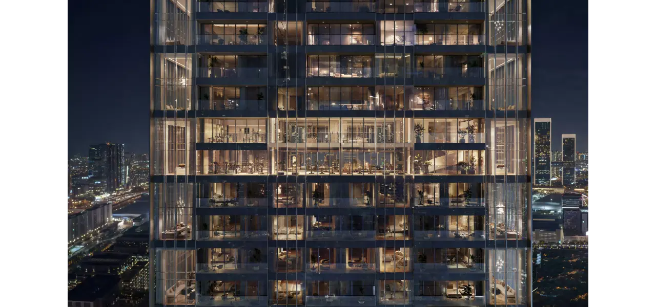 جميرا ريزيدنسز أبراج الإمارات في شارع الشيخ زايد