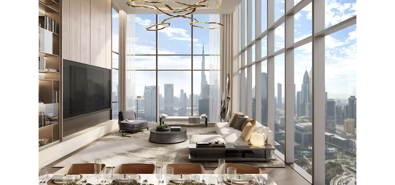 جميرا ريزيدنسز أبراج الإمارات في شارع الشيخ زايد