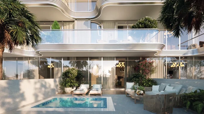 Жилой комплекс Meriden Beach Residences от Green Horizon Developments – жизнь на острове в Дубае, неподвластная времени.