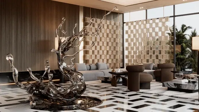 سادلوود بارك في ند الشبا - شقق وبنتهاوس هادئة تعمل بالذكاء الاصطناعي