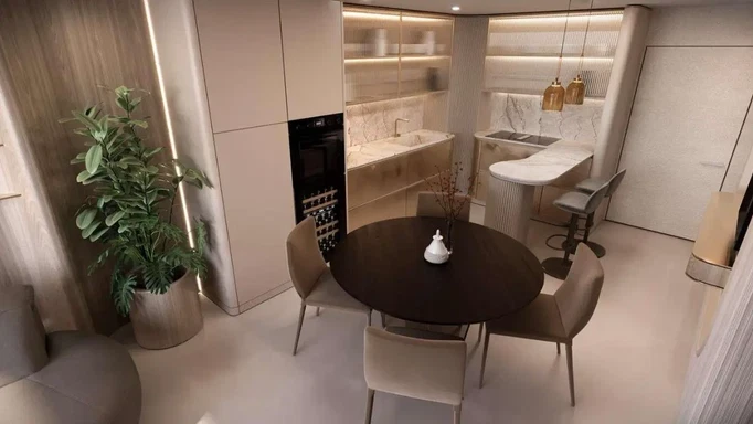 Жилой комплекс Sky Harmony от Peace Homes – райский уголок от Natuzzi в районе JVC.