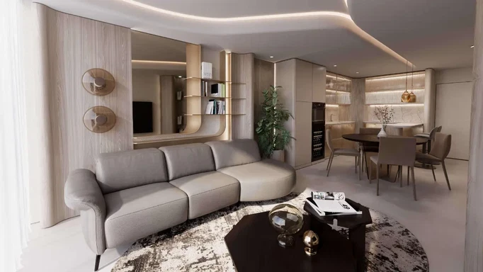 Жилой комплекс Sky Harmony от Peace Homes – райский уголок от Natuzzi в районе JVC.
