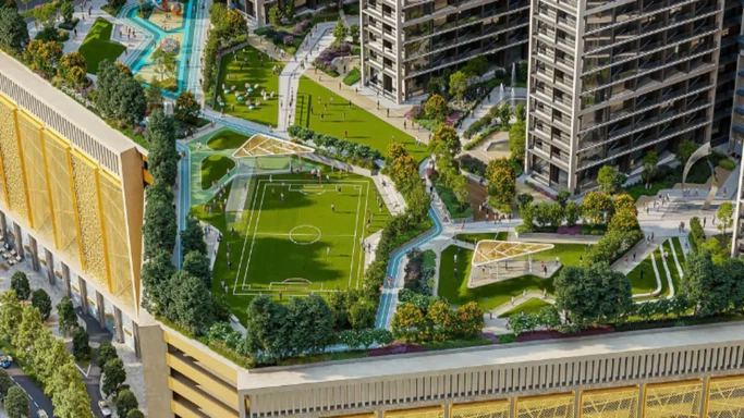 The Pinnacle от Sobha Realty – место, где архитектурная изысканность и функциональность встречаются.