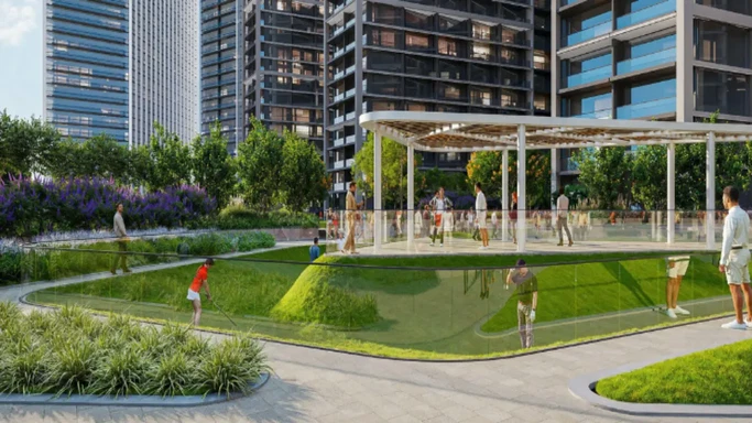 The Pinnacle от Sobha Realty – место, где архитектурная изысканность и функциональность встречаются.