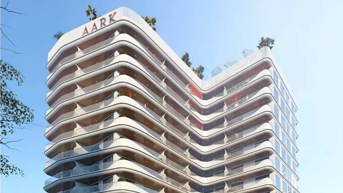 Aark Terraces в DubaiLand – роскошные апартаменты на заказ с собственными бассейнами