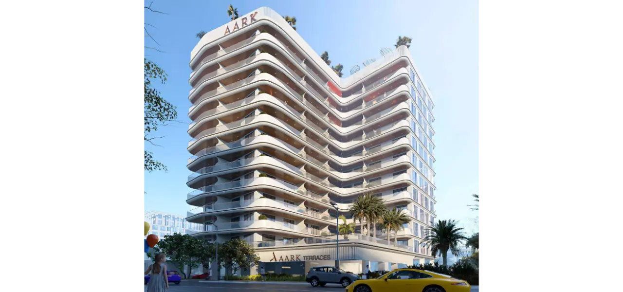 آرك تيراسز في دبي لاند - شقق فاخرة مصممة حسب الطلب مع مسابح خاصة