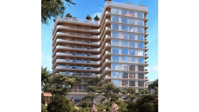 Aark Terraces в DubaiLand – роскошные апартаменты на заказ с собственными бассейнами