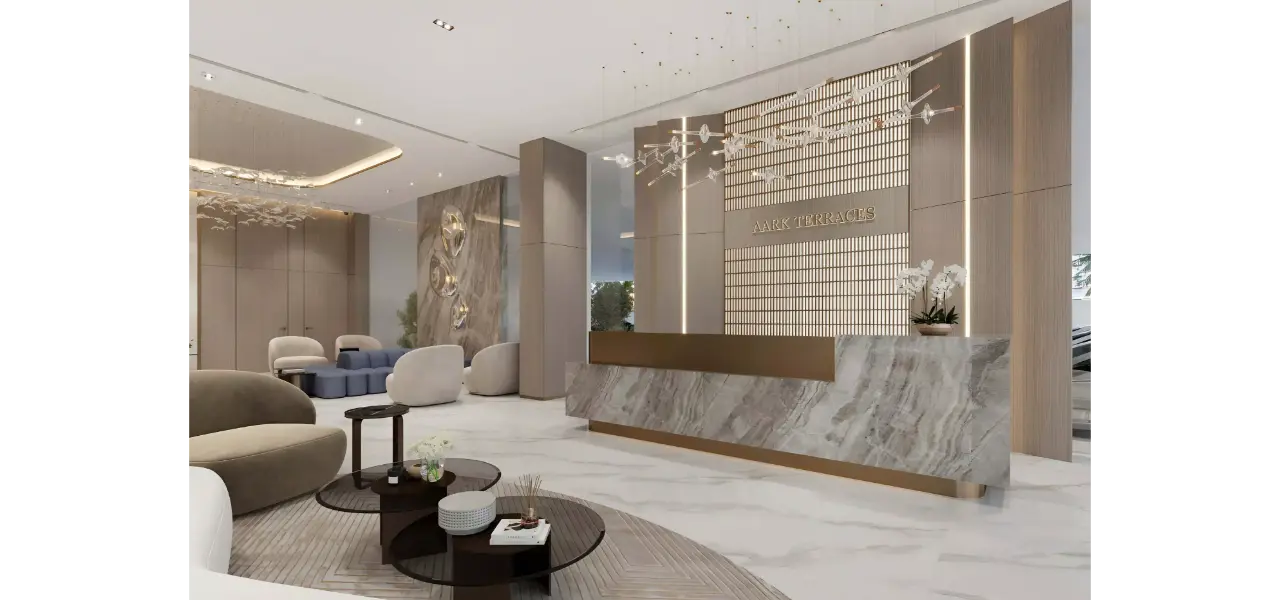 آرك تيراسز في دبي لاند - شقق فاخرة مصممة حسب الطلب مع مسابح خاصة