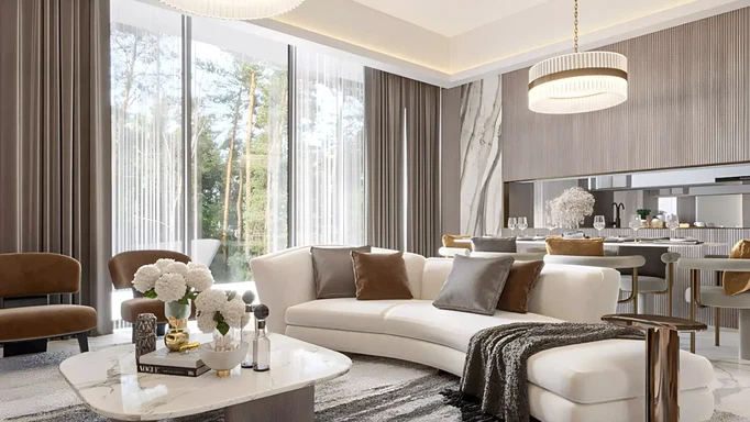 Barari Palace от ARY и MAZ Developments – экологичный образ жизни в стиле бутик.