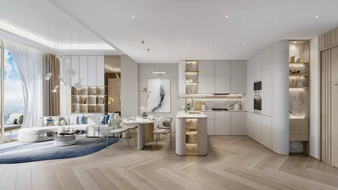 Beachwalk Residence 3 в Dubai Islands: новый взгляд на курортную жизнь