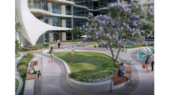 Beverly Grande от HMB Homes – частично меблированные апартаменты с футуристическим колоритом