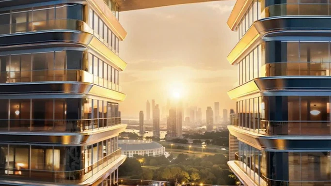 Binghatti Sky Terraces – элегантный жилой и торговый комплекс, созданный с использованием передовых технологий.
