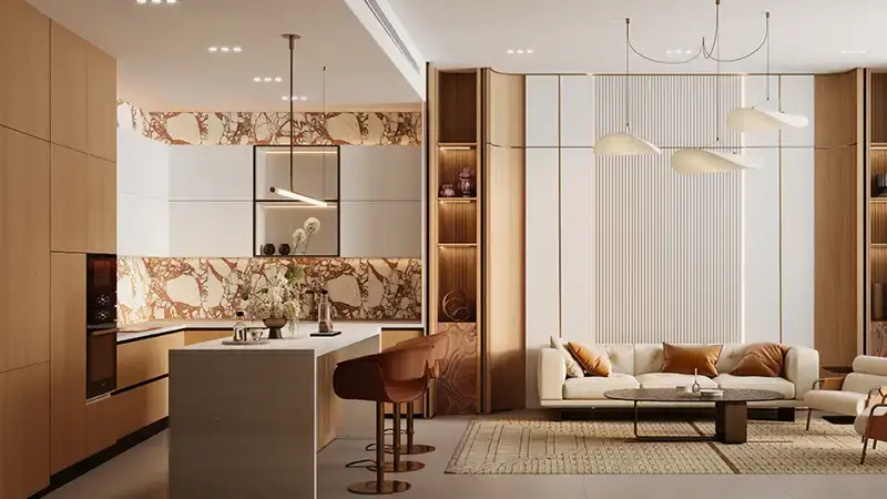 Binghatti Skyflame 2 – Fully Furnished Premium Apartments and with Smart Home Integration