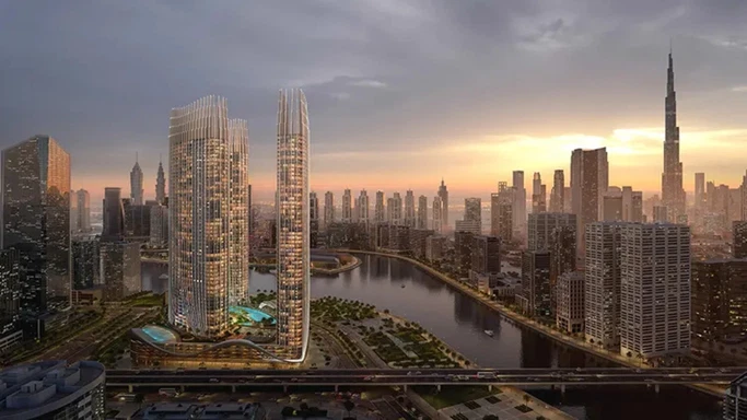 Binghatti Skyrise от Binghatti Developers – символ элитного жилья в районе Бизнес-Бэй
