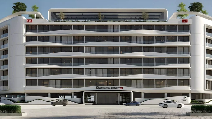 Жилой комплекс Coventry Curve от GFS Real Estate – современное жилье в индустриальном городе Дубая.
