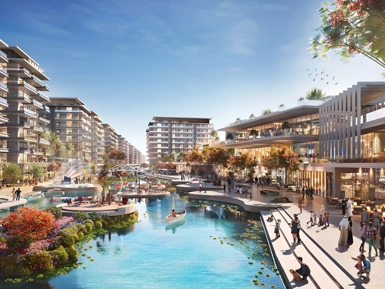 Damac Riverside Views – роскошный образ жизни в Дубае