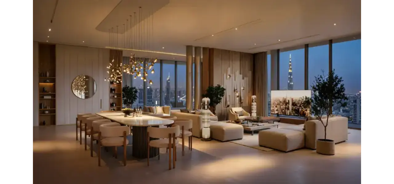 مساكن DWTN - روعة عمودية مع ستة مرافق فريدة