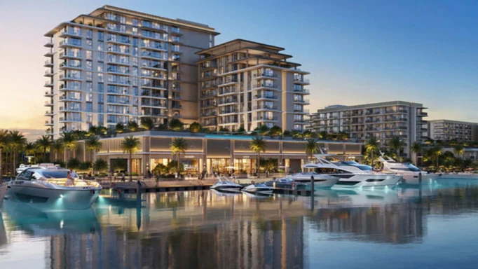 Aurea by Emaar в Rashid Yachts and Marina – элегантные апартаменты на берегу
