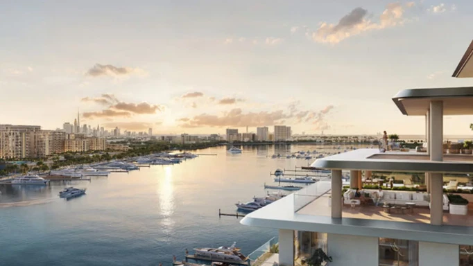 Aurea by Emaar в Rashid Yachts and Marina – элегантные апартаменты на берегу