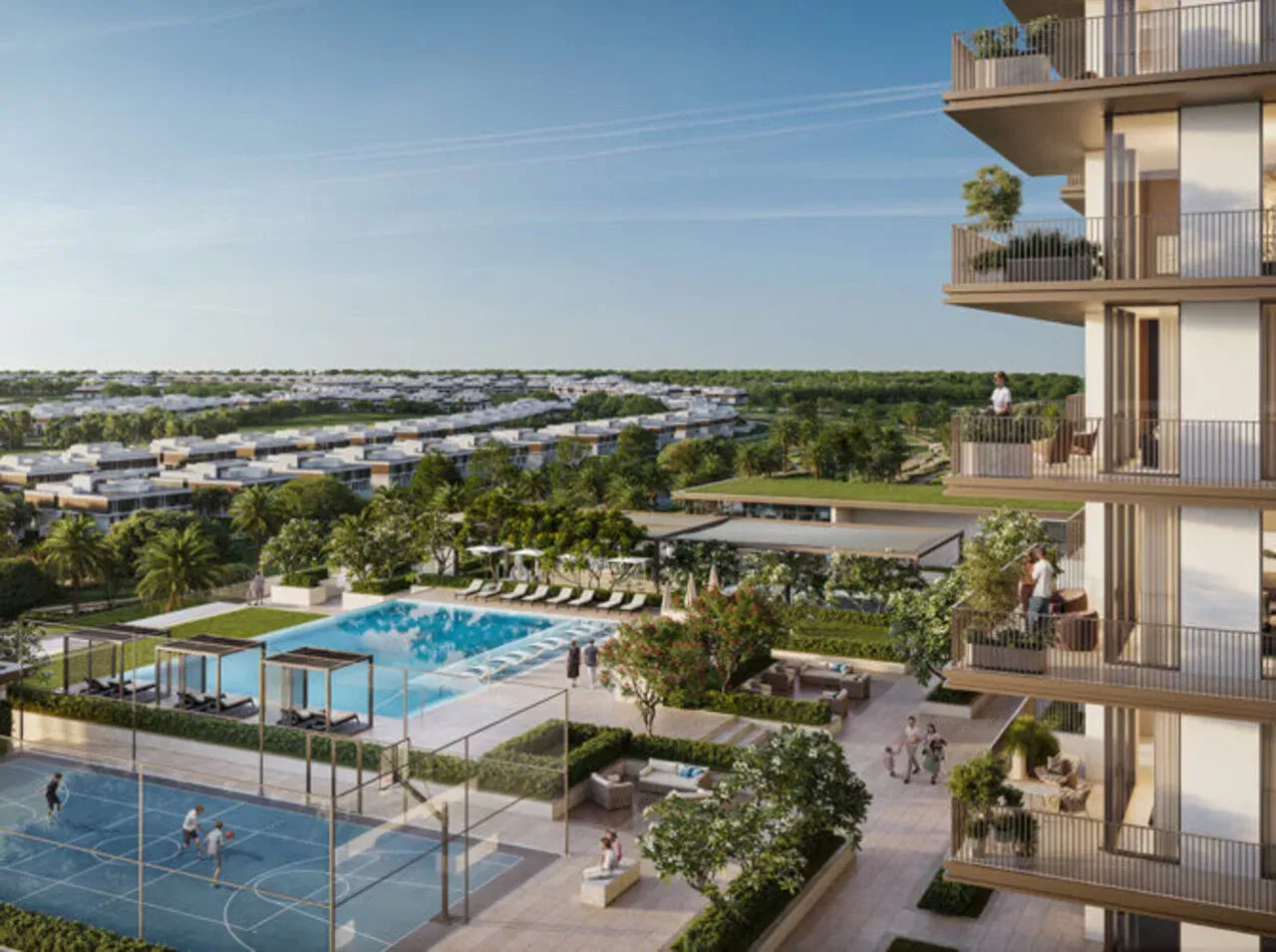 Greencrest by Emaar – Peaceful Environment, Elegant Architecture