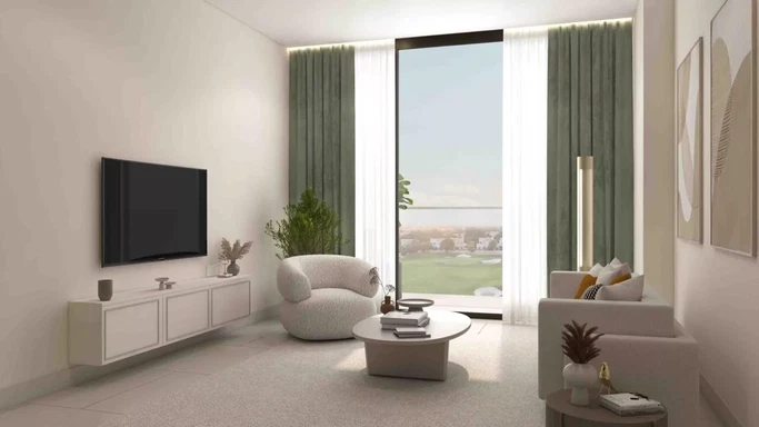 Поле для гольфа Condor Golf Links, 18 лунок, расположено в спортивном комплексе Dubai Sports City.