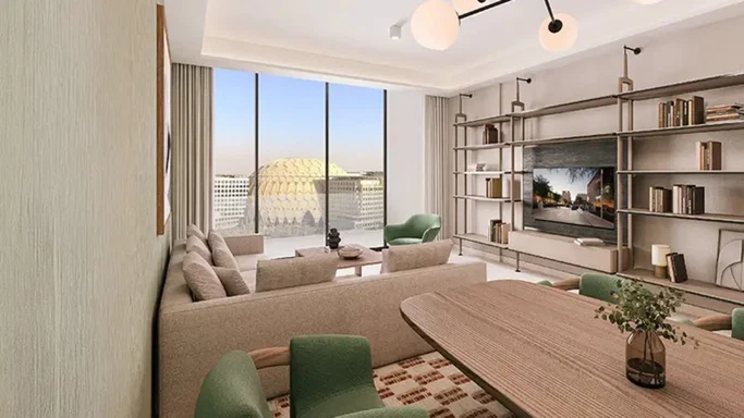 Жилой комплекс Sidr Residences в Expo City Dubai – ваш зеленый оазис от Expo Dubai Group.