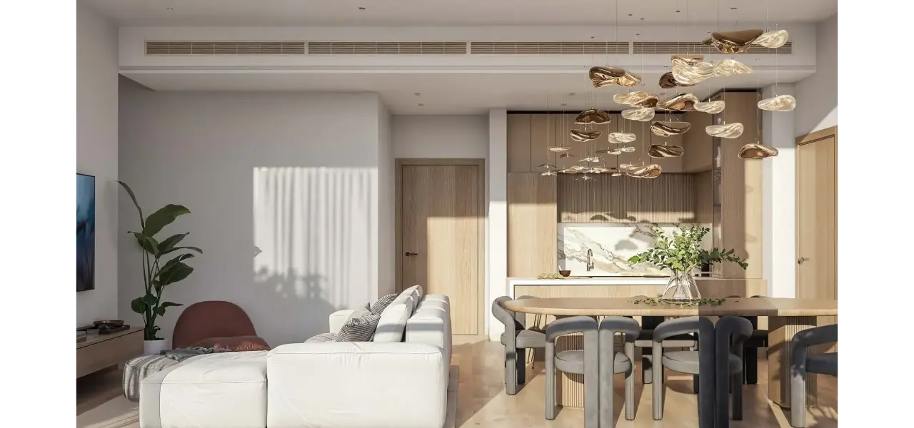 Taiyo Residences – апартаменты в глубоких земляных тонах