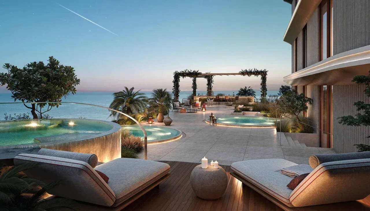 الجدارية من بيوند - مجموعة سيجنيتشر، شقق دوبلكس وأجنحة بنتهاوس في ماريتايم سيتي