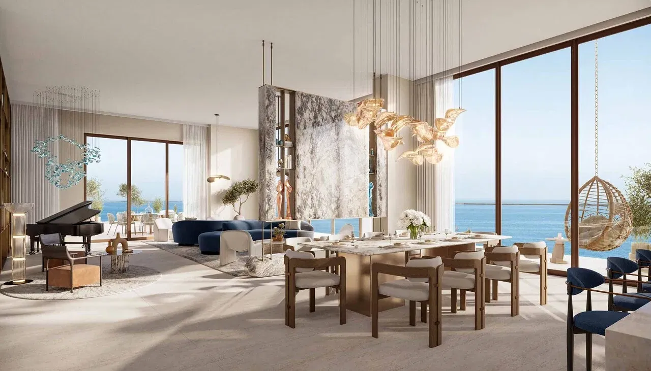 الجدارية من بيوند - مجموعة سيجنيتشر، شقق دوبلكس وأجنحة بنتهاوس في ماريتايم سيتي