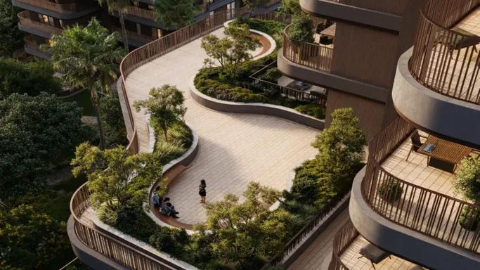 Жилой комплекс The Wilds Residences от Aldar – архитектурное великолепие на лоне природы.