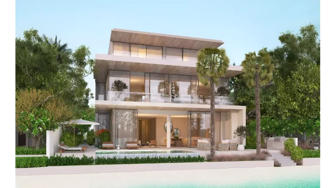 Вилла Ocean Whisper от Nakheel на острове Пальма Джебель Али — место, которое воплощает желания