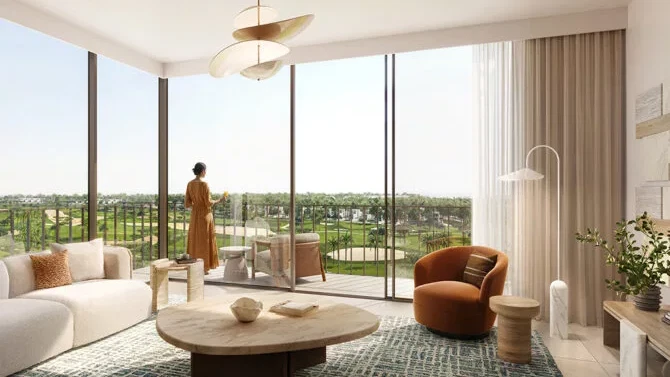 Vista Ridge от Emaar Properties – Обогащение образа жизни с видом на поле для гольфа.
