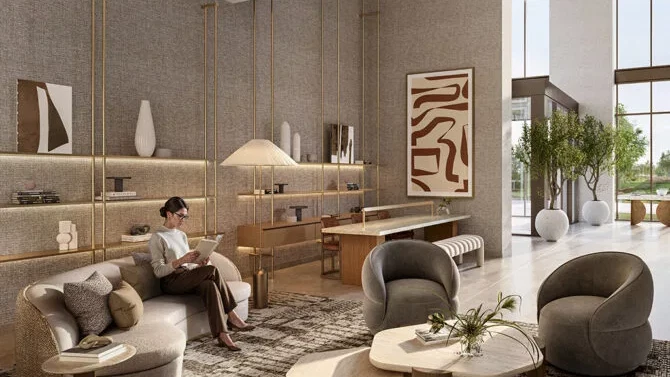 Vista Ridge от Emaar Properties – Обогащение образа жизни с видом на поле для гольфа.