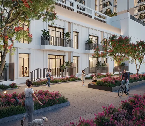 Эллисон на городской площади Дубая